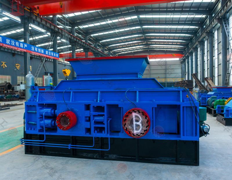 對輥破碎機破碎大理石，大理石破碎機